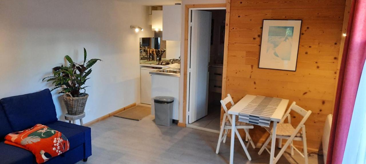 Studio Au Pied Des Montagnes Le Bourg-dʼOisans エクステリア 写真