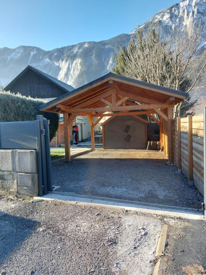 Studio Au Pied Des Montagnes Le Bourg-dʼOisans エクステリア 写真